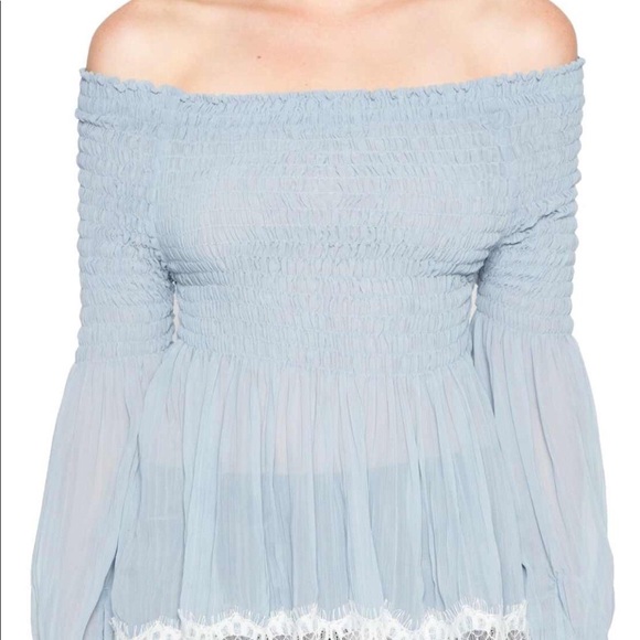 Willow & Clay Off The Shoulder Lace - Picture 7 of 7